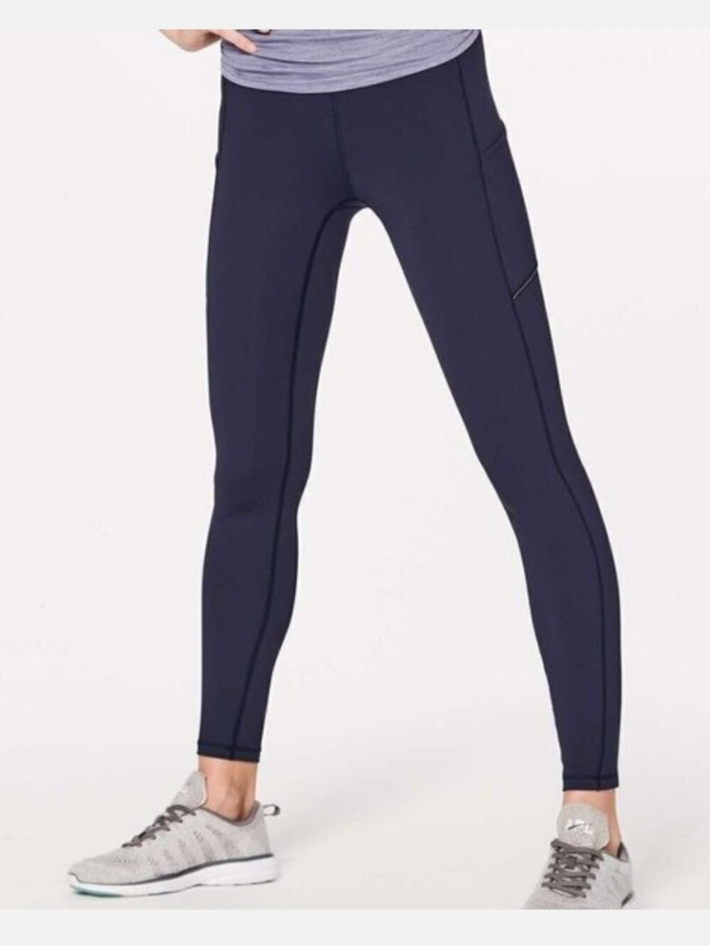 Lululemon Speed Up Tight 28" Brushed Full-On Luxtreme Midnight Navy